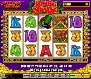 Rainbow Riches game screen